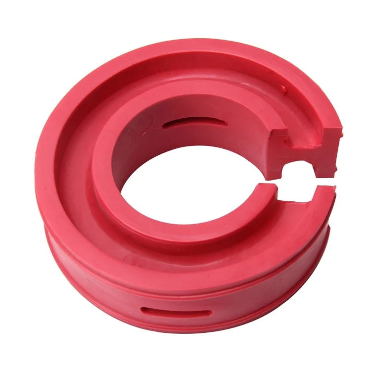 CMS72217_4.webp 2 PCS Car Auto E Type Shock Absorber Spring Bumper Power Cushion Buffer, Spring Spacing: 17mm, Colloid Height: 38mm(Red) - Image 5