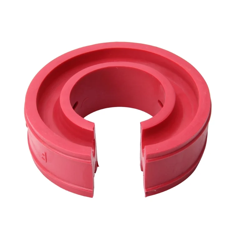 CMS72218_2.webp 2pcs Car Auto F Type Shock Absorber Spring Bumper Power Cushion Buffer, Spring Spacing: 12mm, Spring Thickness: 15mm, Spring Diameter: 120mm(Red) - Image 3