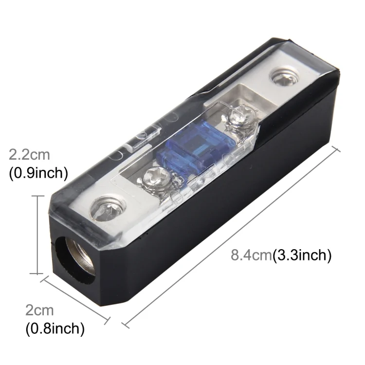 CMS7226_1.webp Car Stereo Car Audio Fuse Holder Insurance 60A Car Audio Fuse Holder Car Auto Fuse Holder Blade Fuse Holder for Car Audio - Image 2