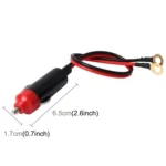 Portable 12V Car Cigarette Lighter - Image 2