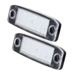 2 PCS LED License Plate Light with 18  SMD-3528 Lamps for Hyundai Sonata,2W 120LM,6000K, DC12V(White Light) - Image 2