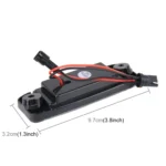 2 PCS LED License Plate Light with 18  SMD-3528 Lamps for Hyundai Sonata,2W 120LM,6000K, DC12V(White Light) - Image 3