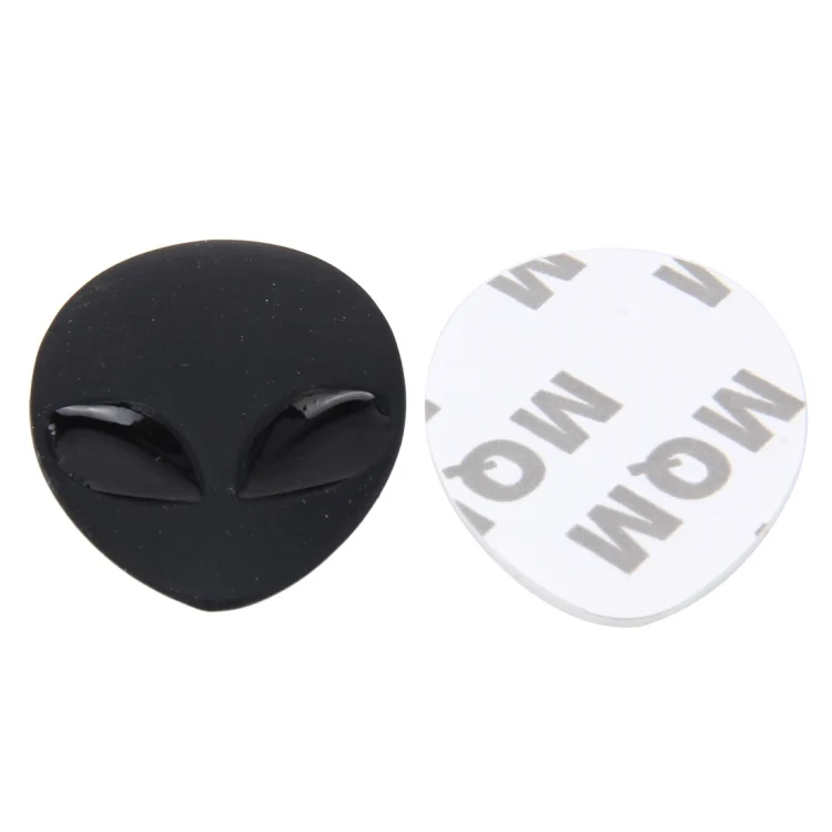 CMS7307B_4.webp Wizard Head Shape Auto Sticker 3D Metal Fashion Car Stickers - Image 5
