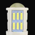 2 PCS 1156 / BA15S 4.5W DC 12V 6000K 290LM Car Auto Ceramics Turn Lights / Reversing Light 27LEDs SMD-7020 Lamps, with Projector Lens - Image 6