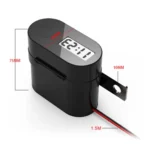 3A Motorcycle Multi-functional Cigarette Lighter Socket Voltmeter + Cigarette Lighter Socket + Dual USB - Image 4