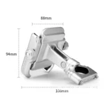 Motorcycle Handlebar Aluminum Alloy Phone Bracket, Suitable for 4-6 inch Device - Image 3