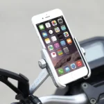 Motorcycle Rear View Mirror Aluminum Alloy Phone Bracket, Suitable for 4-6 inch Device - Image 5