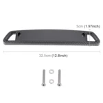 Universal Car License Holder Number Plate Frame Carbon Fiber License Plate Holder - Image 4