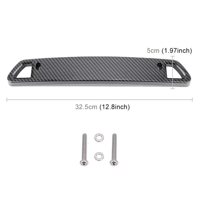 CMS7471_4.webp Universal Car License Holder Number Plate Frame Full Carbon Fiber License Plate Holder - Image 5