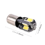 10 PCS BA9S DC 12V 1.1W 8LEDs SMD-5630 Car Clearance Light Reading Light - Image 3
