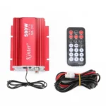 MA-700 Car Mini Amplifier Audio, Support MP3 / FM / USB, with Remote Control - Image 9