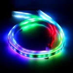 2 PCS 60cm DC12V 19W Ultra-thin Car Colorful Turn Lights / Running Lights SMD-5050 LED Bulbs - Image 10