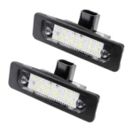 2 PCS DC 12V 3W 150LM 6000K LED License Plate Light 18LEDs SMD-3528 Bulbs Lamps for Ford Mustang 2010-2014 - Image 2