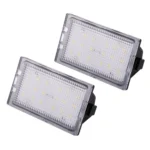 2 PCS DC 12V 3W 150LM 6000K LED License Plate Light 18LEDs SMD-3528 Bulbs Lamps for Land Rover - Image 2