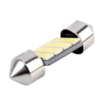 2 PCS 31mm DC12V / 1.2W / 6000K / 80LM 28LEDs SMD-3014 Car License Plate Light / Dome Light, with Decoder - Image 4