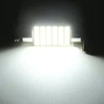 2 PCS 31mm DC12V / 1.2W / 6000K / 80LM 28LEDs SMD-3014 Car License Plate Light / Dome Light, with Decoder - Image 5