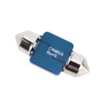 2 PCS 31mm DC12V / 1W / 6000K / 65LM 21LEDs SMD-3014 Car License Plate Light / Dome Light, with Decoder - Image 3