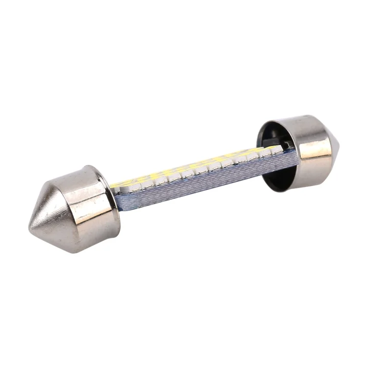 CMS7571_3.webp 2 PCS 41mm DC12V / 1.5W / 6000K / 100LM 36LEDs SMD-3014 Car License Plate Light / Dome Light, with Decoder - Image 4