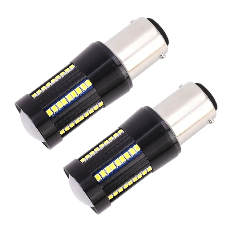 CMS7572_1.webp 2 PCS 1157 / BAY15D DC9-16V / 8.2W(H) 2.7W(L) / 6000K / 655LM Car Auto Brake Lights 66LEDs SMD-2016 Lamps - Image 2