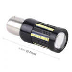 2 PCS 1157 / BAY15D DC9-16V / 8.2W(H) 2.7W(L) / 6000K / 655LM Car Auto Brake Lights 66LEDs SMD-2016 Lamps - Image 3