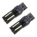 2 PCS T20 / 7440 DC9-16V / 8.2W / 6000K / 655LM Car Auto Reversing Lights / Turn Light 66LEDs SMD-2016 Lamps - Image 2