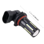 2 PCS 9005 DC9-16V / 8.2W / 6000K / 655LM Car Auto Fog Light 66LEDs SMD-2016 Lamps - Image 3