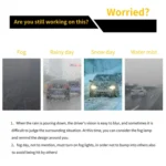 2 PCS H11 / H8 DC9-16V / 8.2W / 6000K / 655LM Car Auto Fog Light 66LEDs SMD-2016 Lamps - Image 8