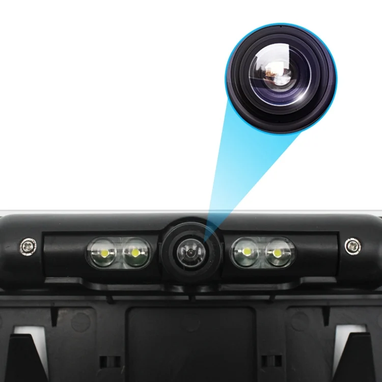 CMS7587_3.webp PZ-424 Europe Car License Plate Frame 170 Degree Rear View Camera - Image 4