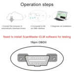 V07HU Car Free Drive USB ELM327 OBD V1.5 Car Fault Detector OBD2 - Image 9