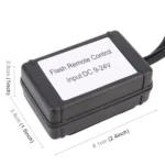 Universal Car 3 PIN DC 9-24V LED Light Strobe Flash Remote Control - Image 4