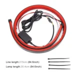 Car 8.5W DC 9-24V High Position Brake Light 144LEDs SMD-2835 Lamps, Cable Length: 90cm - Image 6