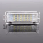 2 PCS LED Car DC 12V 1.5W 6000K 100LM Door Lights 18LEDs SMD-3528 Lamps for BMW E81 - Image 4