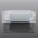 2 PCS LED Car DC 12V 1.5W 6000K 100LM Door Lights 18LEDs SMD-3014 Lamps for BMW F10 - Image 4