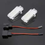 2 PCS LED Car DC 12V 1.5W Door Lights Lamps for Audi / Volkswagen - Image 7