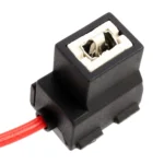 2 PCS Car H1 / H3 Bulb Holder Base Female Socket with Wire - Image 3