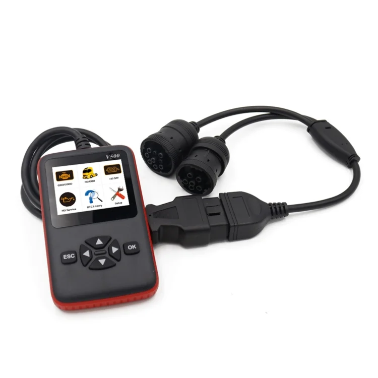 CMS7740_4.webp V500 Trunk HD Reading Card Professional OBDII Diagnostic Code Scanner Tool - Image 5