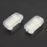 2 PCS LED Car DC 12V 1.5W 6000K 100LM Door Lights Lamps 18LEDs SMD-3528 Lamps for Mercedes Benz - Image 2