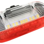 2 PCS LED Car DC 12V 1.6W Door Lights Lamps 18LEDs SMD-3528 Lamps for Volkswagen Golf 5 / 6, White Light + Red Light - Image 5