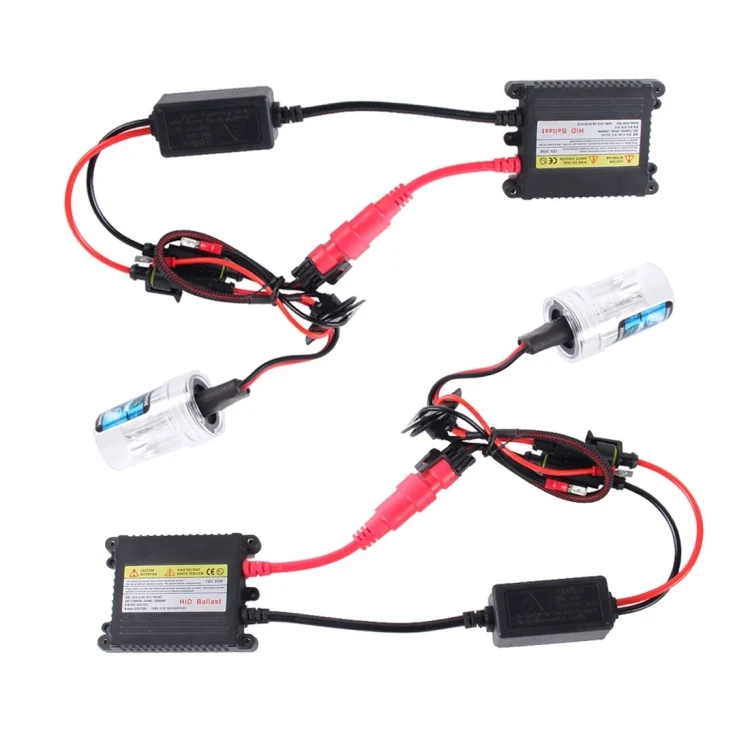 CMS7808_1.webp 2PCS 35W HB4/9006 2800 LM Slim HID Xenon Light with 2 Alloy HID Ballast, High Intensity Discharge Lamp, Color Temperature: 6000K - Image 2