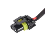2PCS 35W H8/H11 2800 LM HID Xenon Light with 2 Alloy HID Ballast, High Intensity Discharge Lamp, Color Temperature: 4300K - Image 5