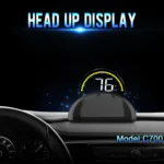 C700 2.6 inch Universal Car OBD2 HUD Vehicle-mounted Head Up Display - Image 2