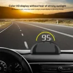 C700 2.6 inch Universal Car OBD2 HUD Vehicle-mounted Head Up Display - Image 11