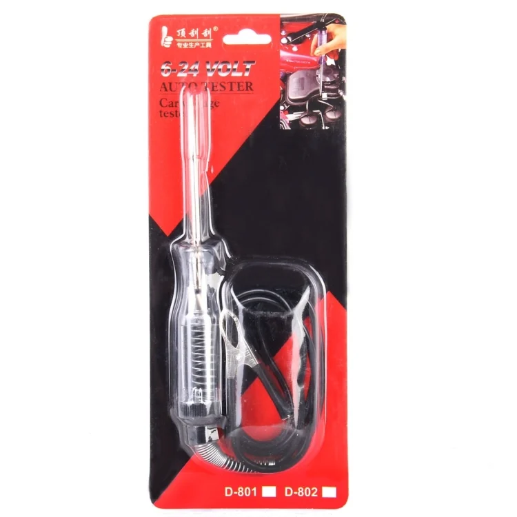 CMS7911_4.webp 1M Car Voltage Circuit Tester for 6-24V DC Long Systems Probe Continuity Test Light - Image 5