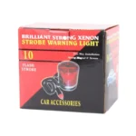 Brilliant Strong Xenon Strong Magnetic Doom Installation Flash Strobe Warning Light, DC 12V, Wire Length: 60cm - Image 7