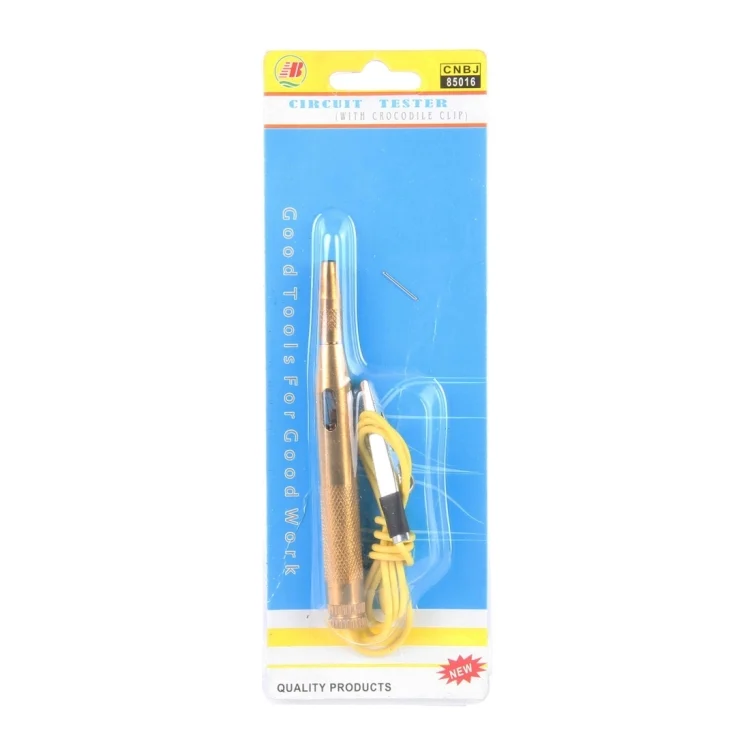 CMS7963_4.webp CNJB-85016 Pure Copper Circuit Tester and Electrical Voltage Detector Pen Set With Crocodile Clip 6-24V, Wire Length: 60cm - Image 5