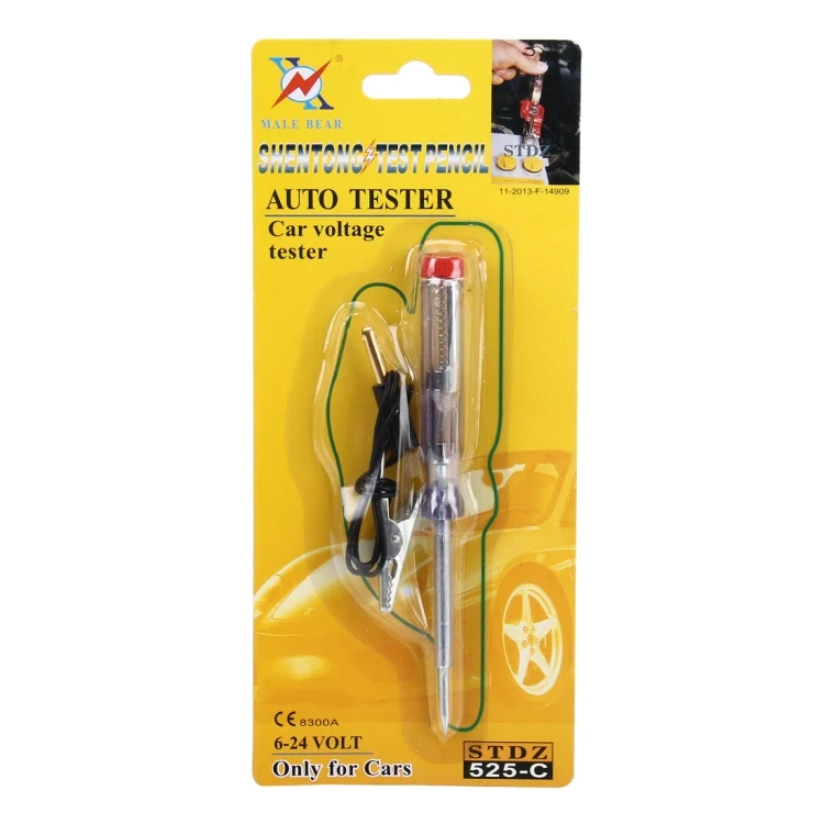 CMS7966_4.webp CNJB-85015 Circuit Tester and Electrical Voltage Detector Pen Set With Crocodile Clip 6-12V, Wire Length: 50cm - Image 5