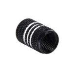 4PCS Metal Plated Circular Shape Universal Tire Valve Stem Cap With White Diamond - Image 3