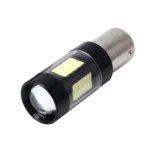1156/BA15S 7W 420LM 42LEDs DC 12V SMD-3528 Car Tail Bulb Turn Signal Auto Reverse Lamp Daytime Turn Running Light Car Source (White Light) - Image 2