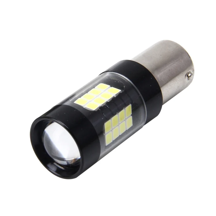 CMS8010WL_1.webp 1156/BA15S 7W 420LM 42LEDs DC 12V SMD-3528 Car Tail Bulb Turn Signal Auto Reverse Lamp Daytime Turn Running Light Car Source (White Light) - Image 2
