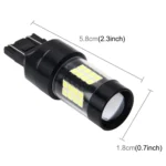 7443 7W 420LM 42LEDs DC 12V SMD-3528 Car Auto Brake Light(White Light) - Image 5